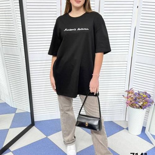 Футболка MMC clothes (one size) 7141 black (лето) MMC clothes 7141 black