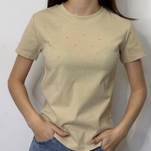 Футболка Kosta (42-46) H293-1 l.beige (лето) Kosta H293-1 l.beige