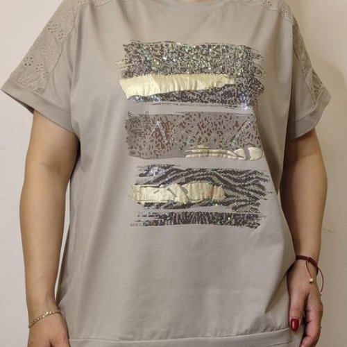 Футболка Kosta (48-52) KS101 grey (лето) Kosta KS101 grey