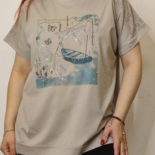 Футболка Kosta (48-52) KS103 beige (лето) Kosta KS103 beige