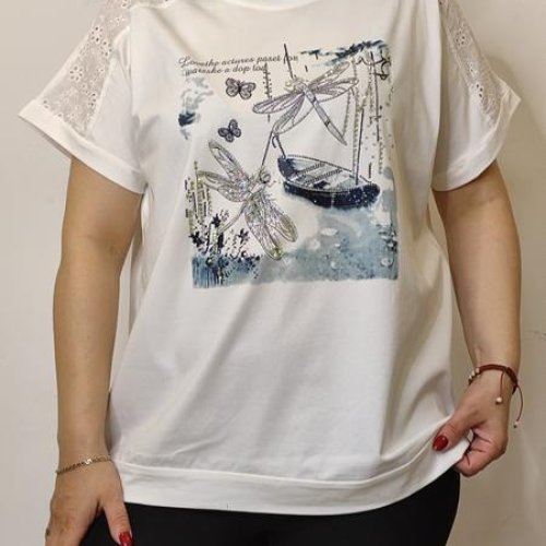 Футболка Kosta (48-52) KS108 white (лето) Kosta KS108 white