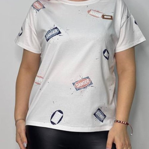 Футболка Kosta (46-50) KS148 white (лето) Kosta KS148 white