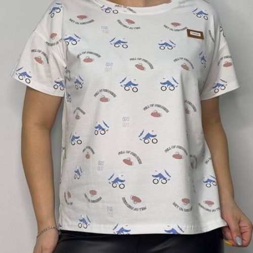 Футболка Kosta (52-58) KS195 white (лето) Kosta KS195 white