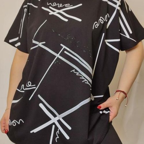 Футболка Kosta (54-58) KS48 black (лето) Kosta KS48 black