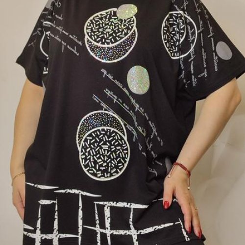 Футболка Kosta (54-58) KS53 black (лето) Kosta KS53 black