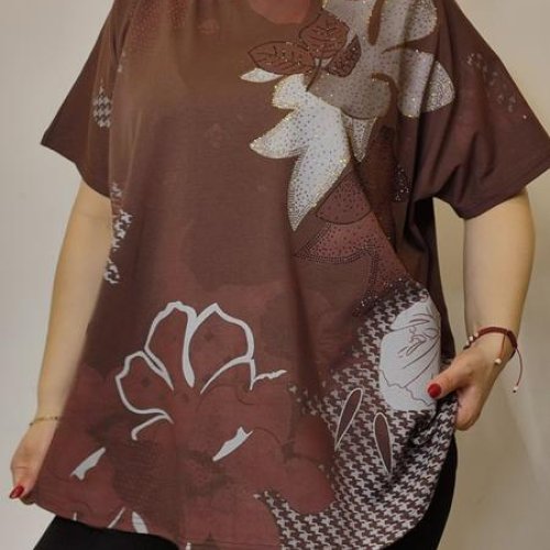 Футболка Kosta (54-58) KS60 brown (лето) Kosta KS60 brown