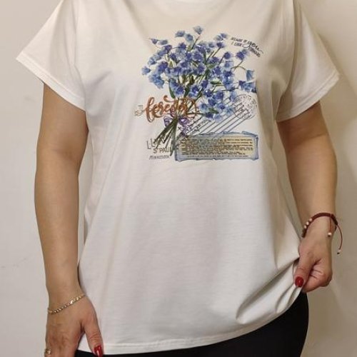 Футболка Kosta (48-52) KS65 white (лето) Kosta KS65 white