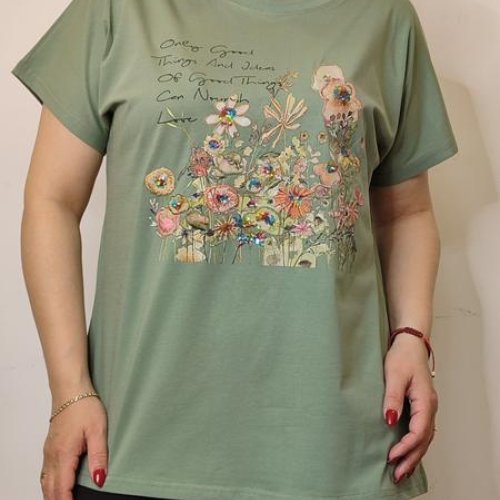 Футболка Kosta (48-52) KS68 green (лето) Kosta KS68 green