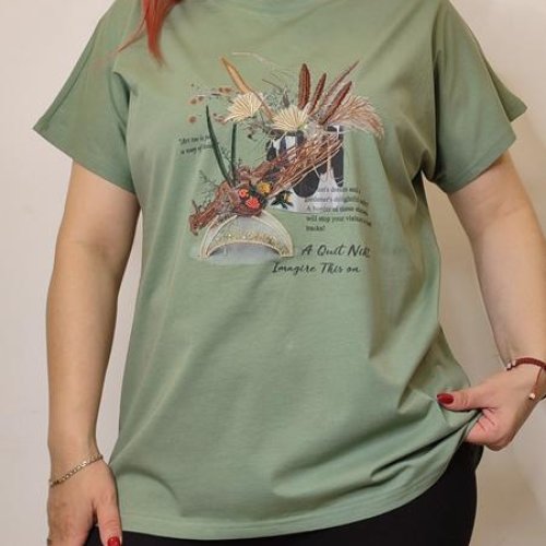 Футболка Kosta (48-52) KS78 green (лето) Kosta KS78 green