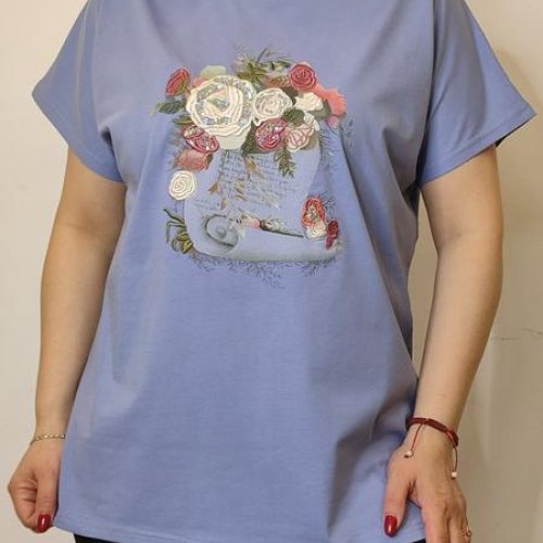 Футболка Kosta (48-52) KS79 lilac (лето) Kosta KS79 lilac