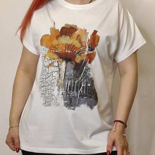 Футболка Kosta (48-52) KS92 white (лето) Kosta KS92 white