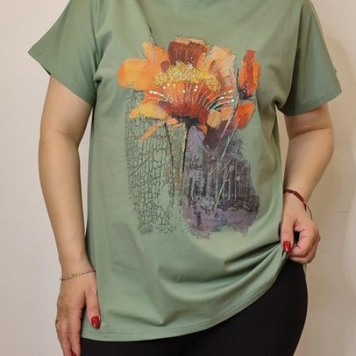 Футболка Kosta (48-52) KS95 green (лето) Kosta KS95 green