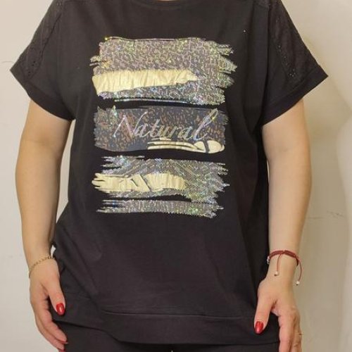 Футболка Kosta (48-52) KS97 black (лето) Kosta KS97 black