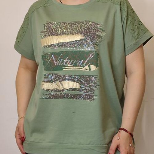 Футболка Kosta (48-52) KS98 green (лето) Kosta KS98 green