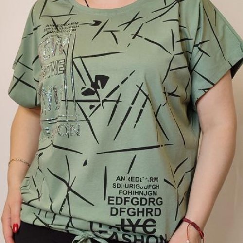 Футболка Kosta (50-54) 1703 green (лето) Kosta 1703 green