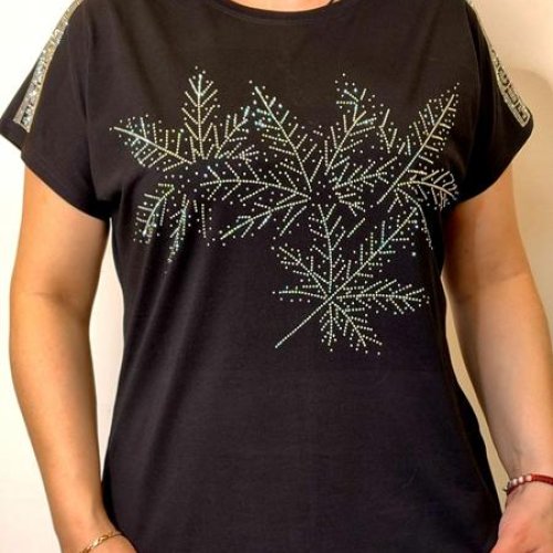 Футболка Kosta (48-52) 1713 black (лето) Kosta 1713 black