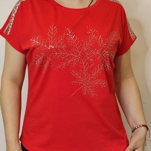 Футболка Kosta (48-52) 1713 red (лето) Kosta 1713 red