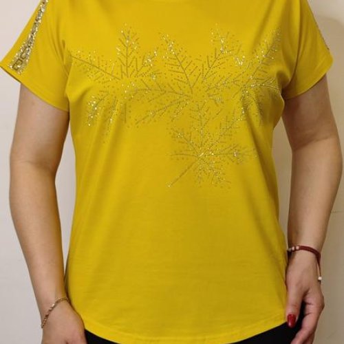 Футболка Kosta (48-52) 1713 yellow (лето) Kosta 1713 yellow