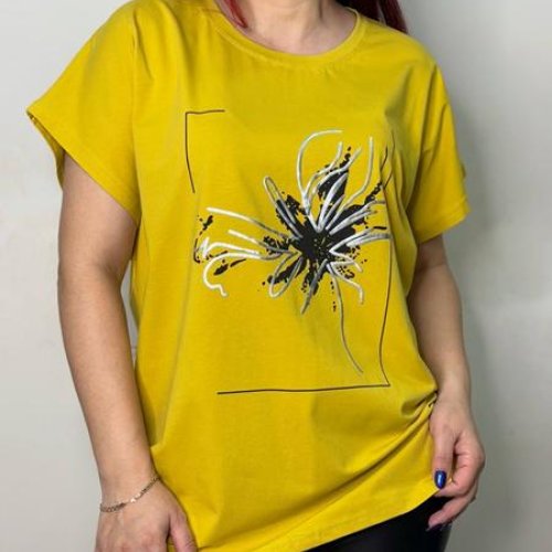 Футболка Kosta (50-54) 5507 yellow (лето) Kosta 5507 yellow