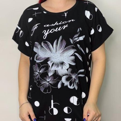 Футболка Kosta (50-54) 5533 black (лето) Kosta 5533 black