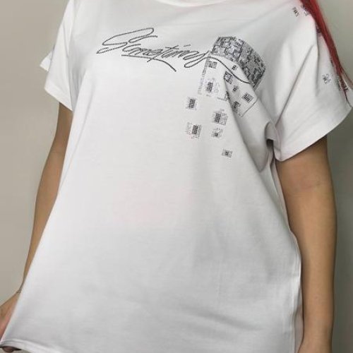 Футболка Kosta (50-54) 5597 white (лето) Kosta 5597 white