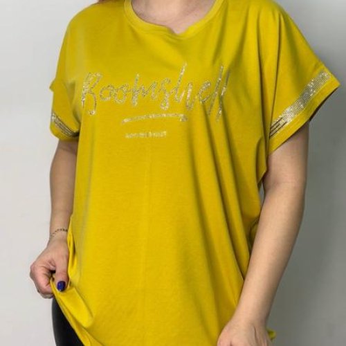 Футболка Kosta (50-54) 5598 yellow (лето) Kosta 5598 yellow