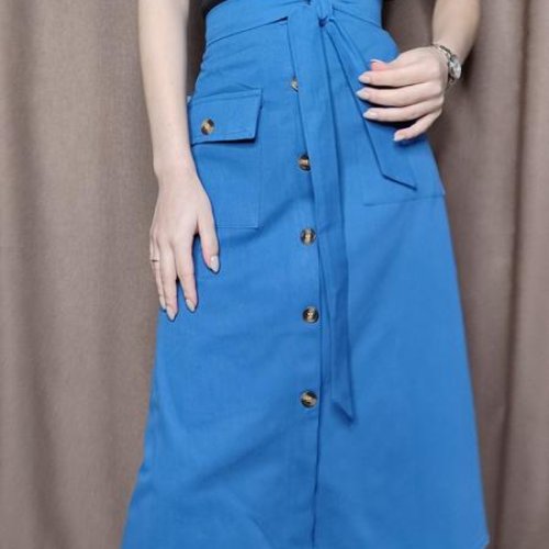 Юбка Kosta (42-46) 610 l.blue (лето) Kosta 610 l.blue