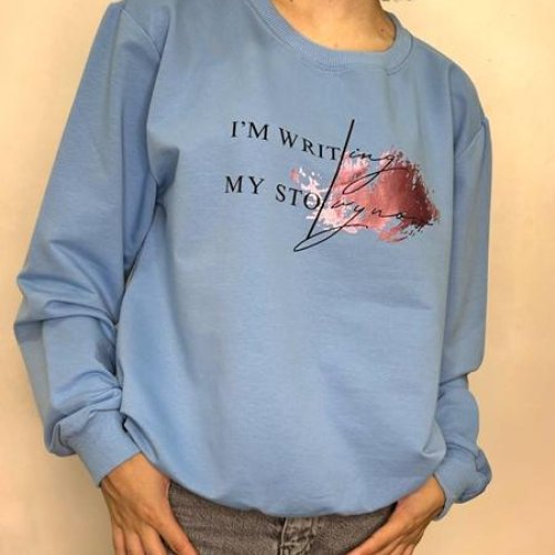 Свитер Kosta (44-48) 7074 l.blue (деми) Kosta 7074 l.blue