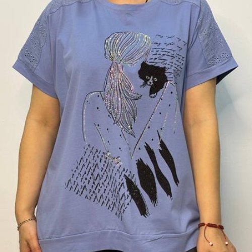 Футболка Kosta (48-52) 7507 lilac (лето) Kosta 7507 lilac