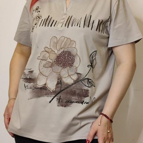 Футболка Kosta (48-52) 9668 beige (лето) Kosta 9668 beige