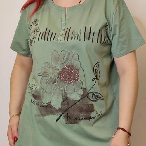 Футболка Kosta (48-52) 9668 green (лето) Kosta 9668 green