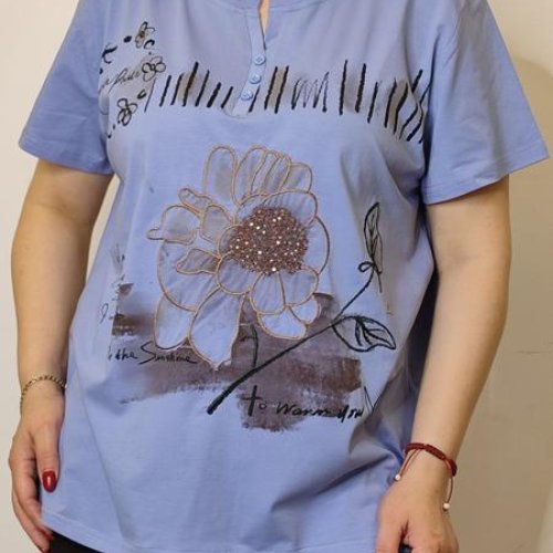 Футболка Kosta (48-52) 9668 lilac (лето) Kosta 9668 lilac