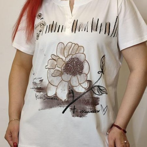 Футболка Kosta (48-52) 9668 white (лето) Kosta 9668 white