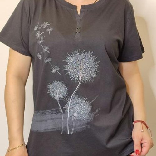 Футболка Kosta (48-52) 9679 black (лето) Kosta 9679 black