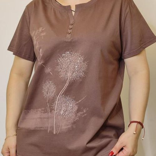 Футболка Kosta (48-52) 9679 brown (лето) Kosta 9679 brown