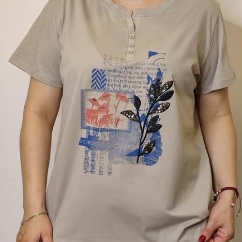 Футболка Kosta (48-52) 9683 beige (лето) Kosta 9683 beige