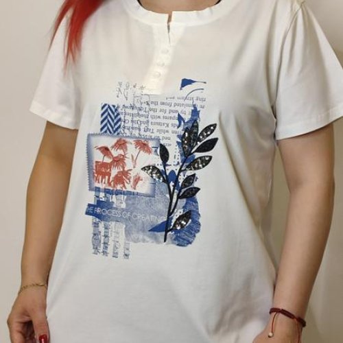 Футболка Kosta (48-52) 9683 white (лето) Kosta 9683 white