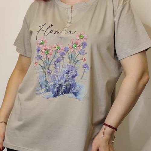 Футболка Kosta (48-52) 9687 beige (лето) Kosta 9687 beige