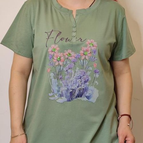 Футболка Kosta (48-52) 9687 green (лето) Kosta 9687 green