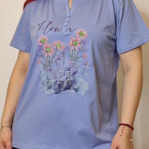 Футболка Kosta (48-52) 9687 lilac (лето) Kosta 9687 lilac