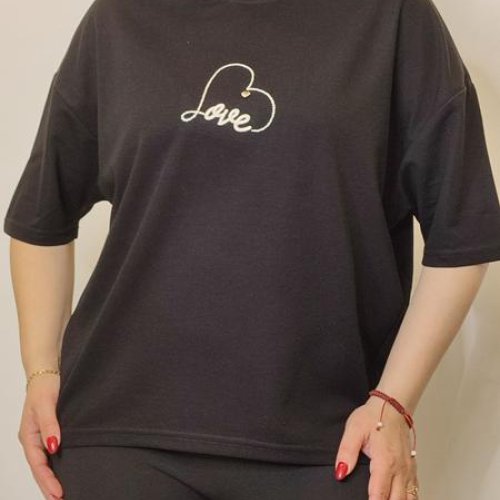 Футболка Kosta (46-48) A105 black (лето) Kosta A105 black