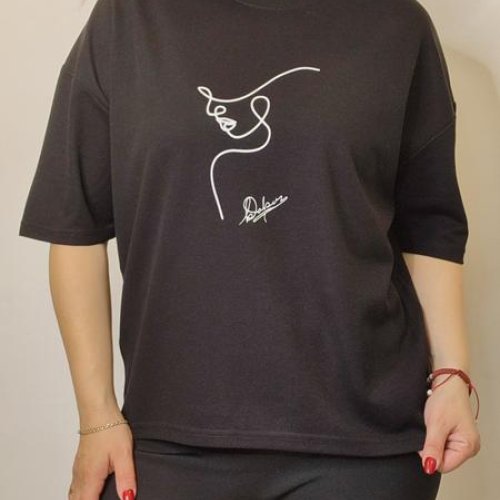 Футболка Kosta (46-48) A106 black (лето) Kosta A106 black