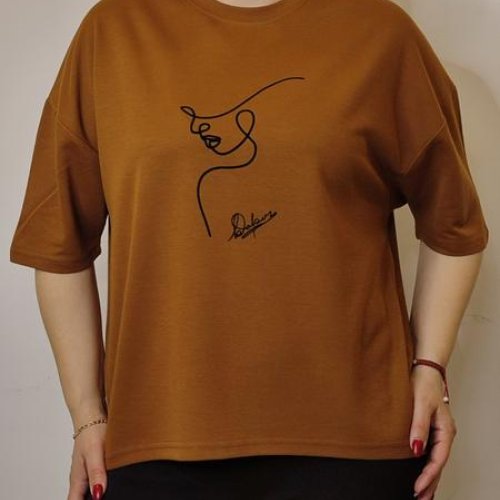 Футболка Kosta (46-48) A106 camel (лето) Kosta A106 camel