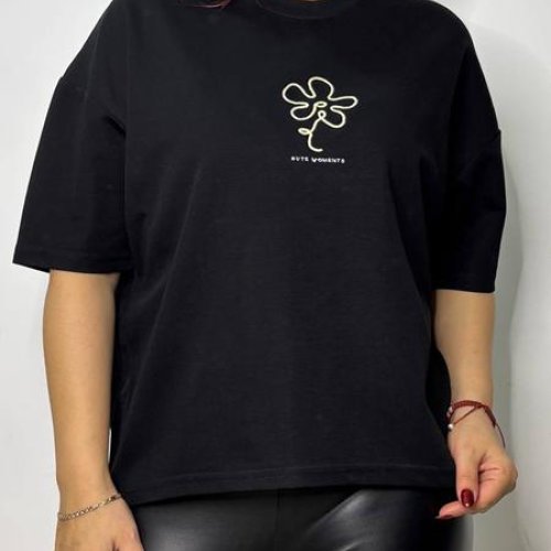 Футболка Kosta (46-48) A108 black (лето) Kosta A108 black