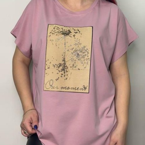 Футболка Kosta (50-54) E016 pink (лето) Kosta E016 pink