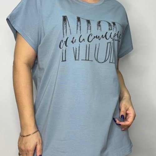 Футболка Kosta (50-54) E033 l.blue (лето) Kosta E033 l.blue