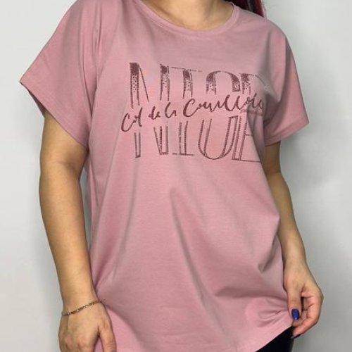 Футболка Kosta (50-54) E033 pink (лето) Kosta E033 pink