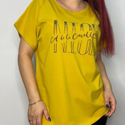 Футболка Kosta (50-54) E033 yellow (лето) Kosta E033 yellow