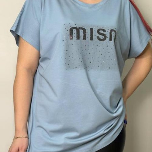 Футболка Kosta (50-54) E038 l.blue (лето) Kosta E038 l.blue