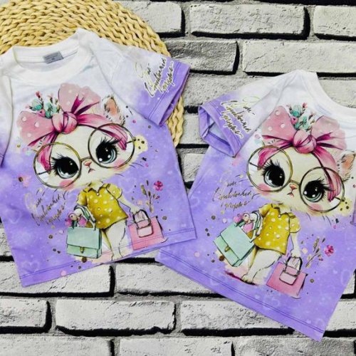 Футболка Dino (3-7) DN463 purple (лето) Dino DN463 purple